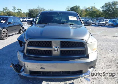 2012 Ram 1500 St из США, поврежденный, VIN 1C6RD6FT6CS286095